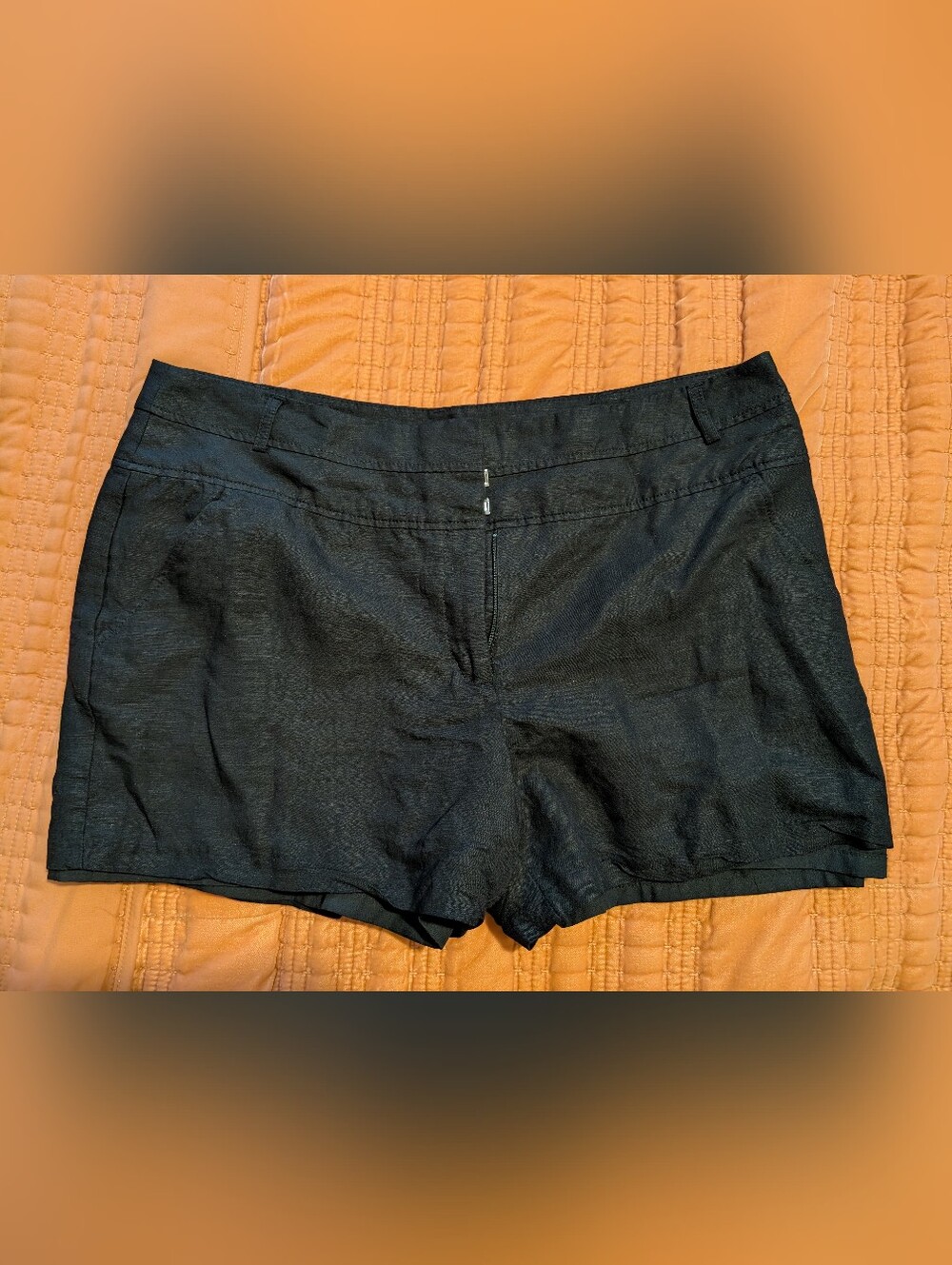 Gibson Black High-Waist Dress Shorts